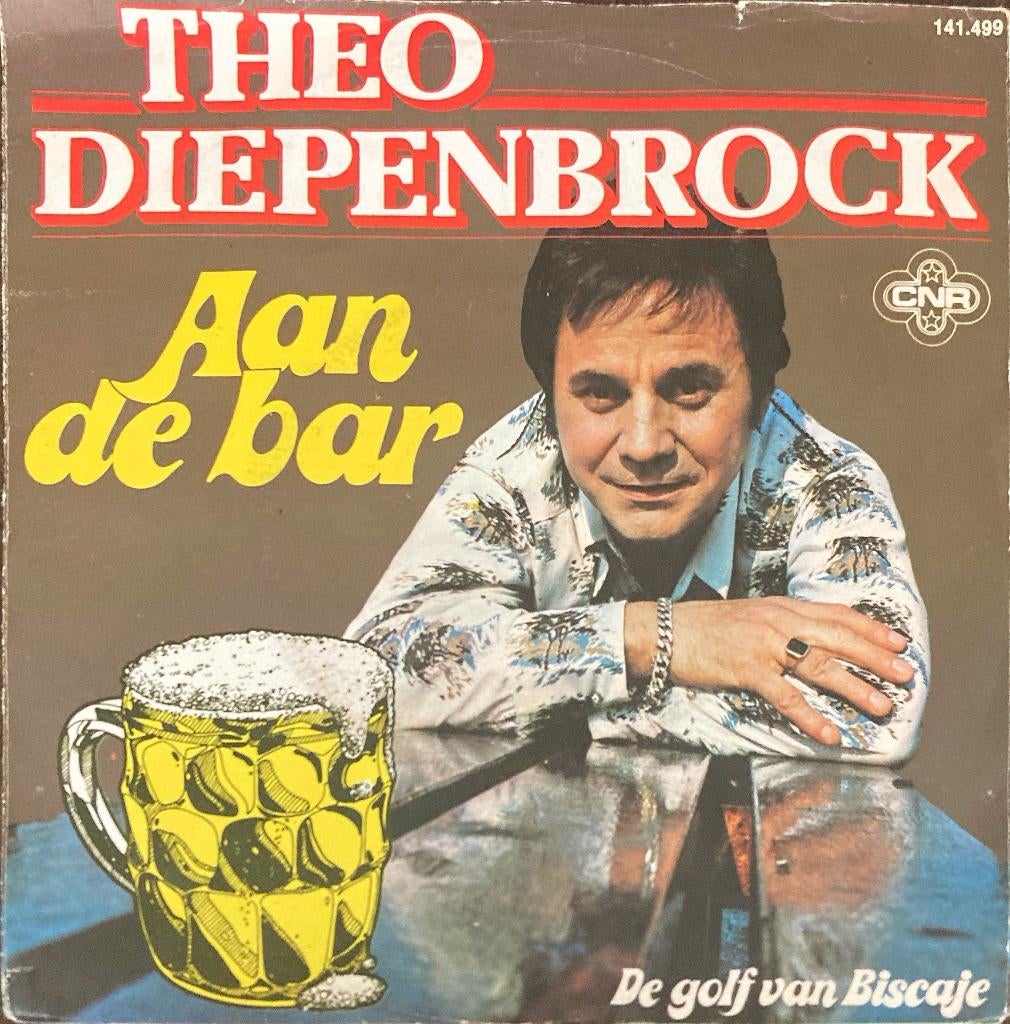 Theo Diepenbrock, Aan de bar, Gebruikt, 7 inch, Single, Ophalen of Verzenden