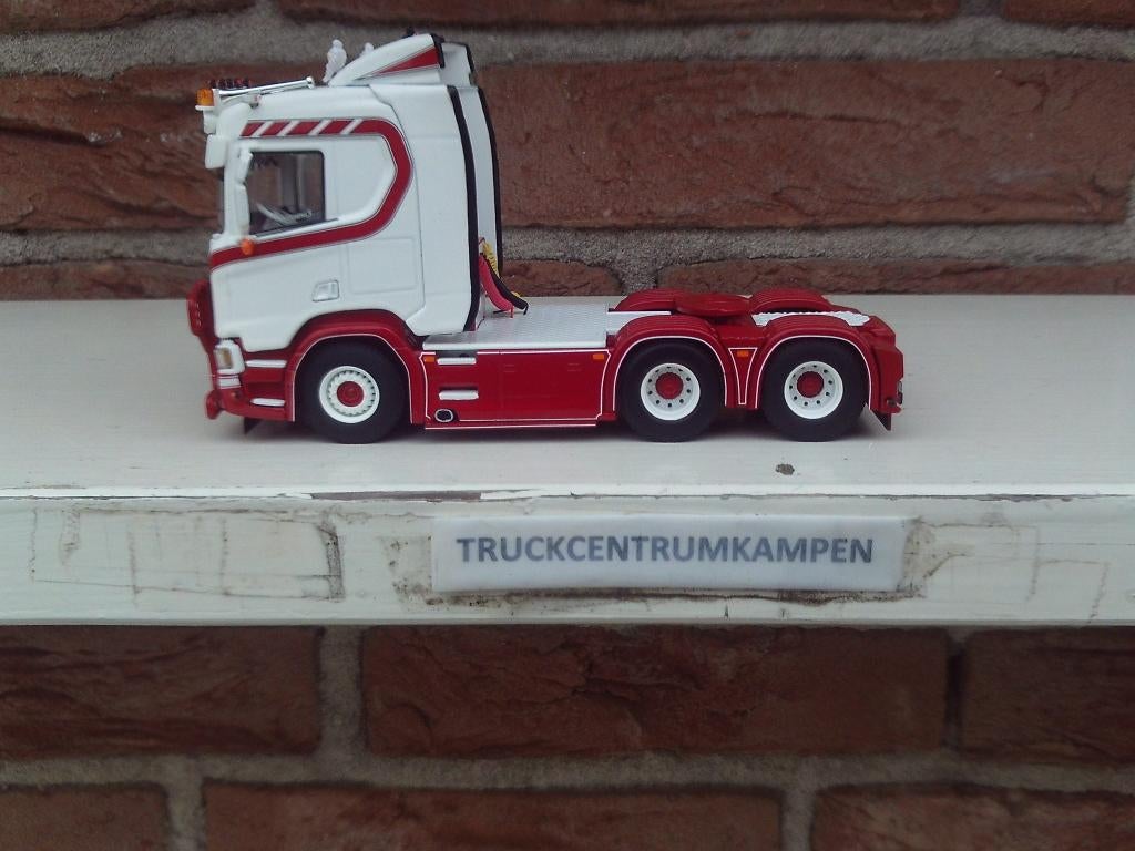 WSI  Scania  R  Normal  6 x 2  van  L. J. T.  Trans., Hobby en Vrije tijd, Modelauto's | 1:50, Nieuw, Bus of Vrachtwagen, Wsi