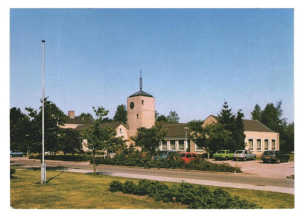 39684 Oosterhesselen gemeentehuis Nette kaart Onbeschreven