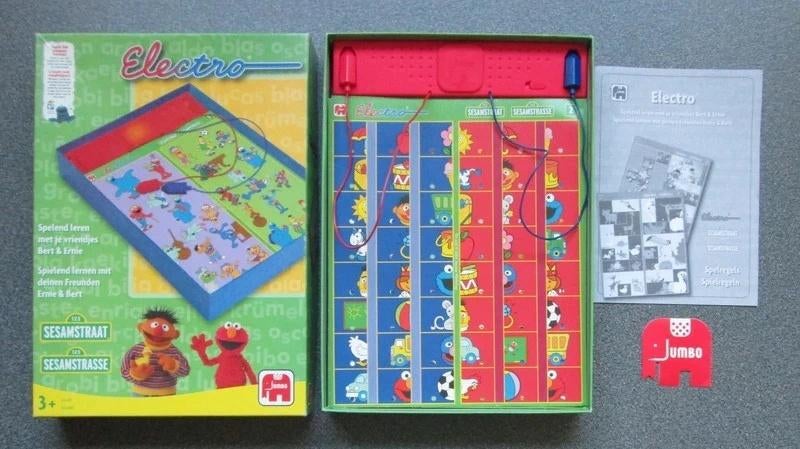 Electro 123 Sesamstraat, Verzenden, Nieuw, Puzzelen