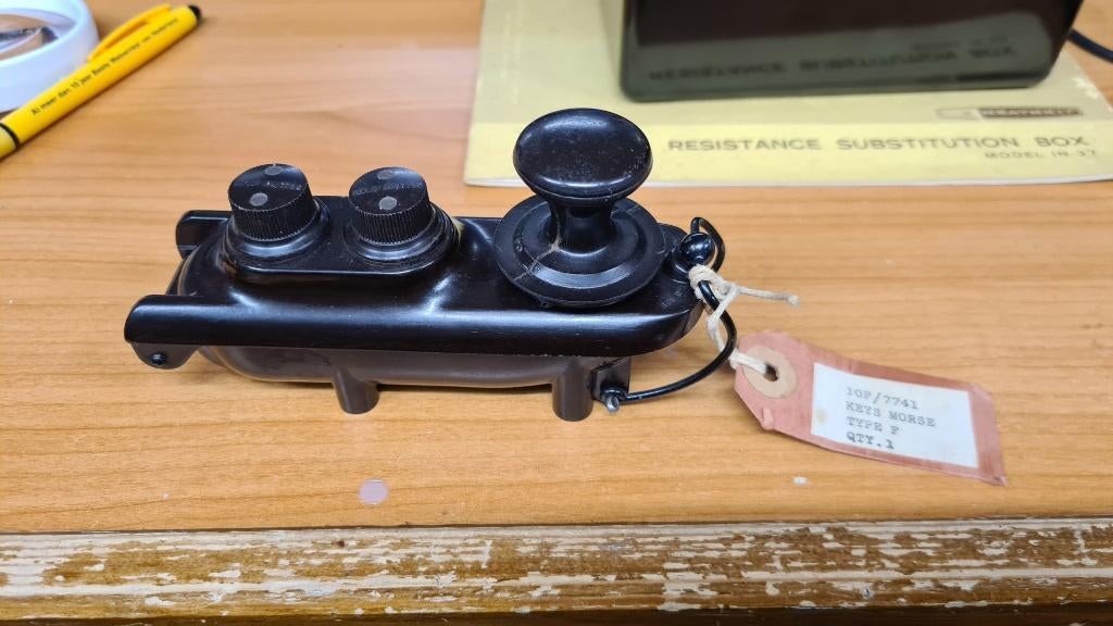 Bathtub morse key, Ophalen of Verzenden, Luchtmacht, Nederland, Overige typen