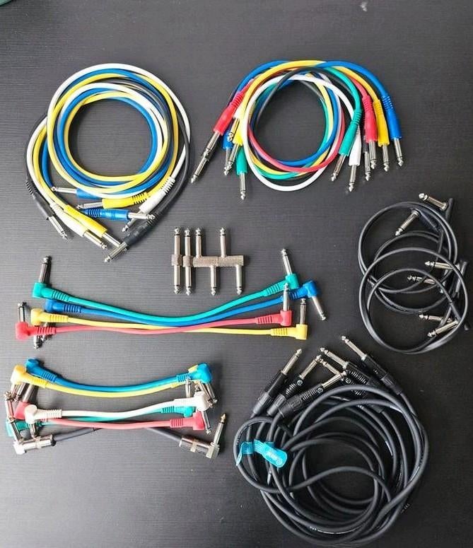 Guitar mono cables, Muziek en Instrumenten, Kabels en Stekkers, Ophalen of Verzenden, Zo goed als nieuw, Instrument