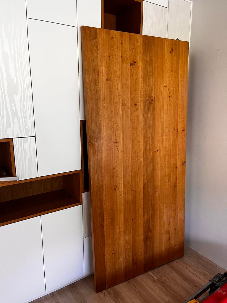 €20: Houten taatsdeur (binnendeur) - Drachten, Doe-het-zelf en Verbouw, Deuren en Horren, Ophalen, 80 tot 100 cm, Binnendeur, Zo goed als nieuw