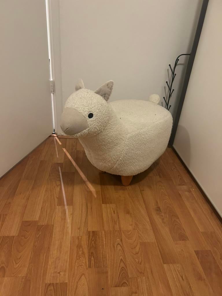 Krukje/poef schaap, Ophalen, Overige typen, Zo goed als nieuw, Minder dan 10 m²