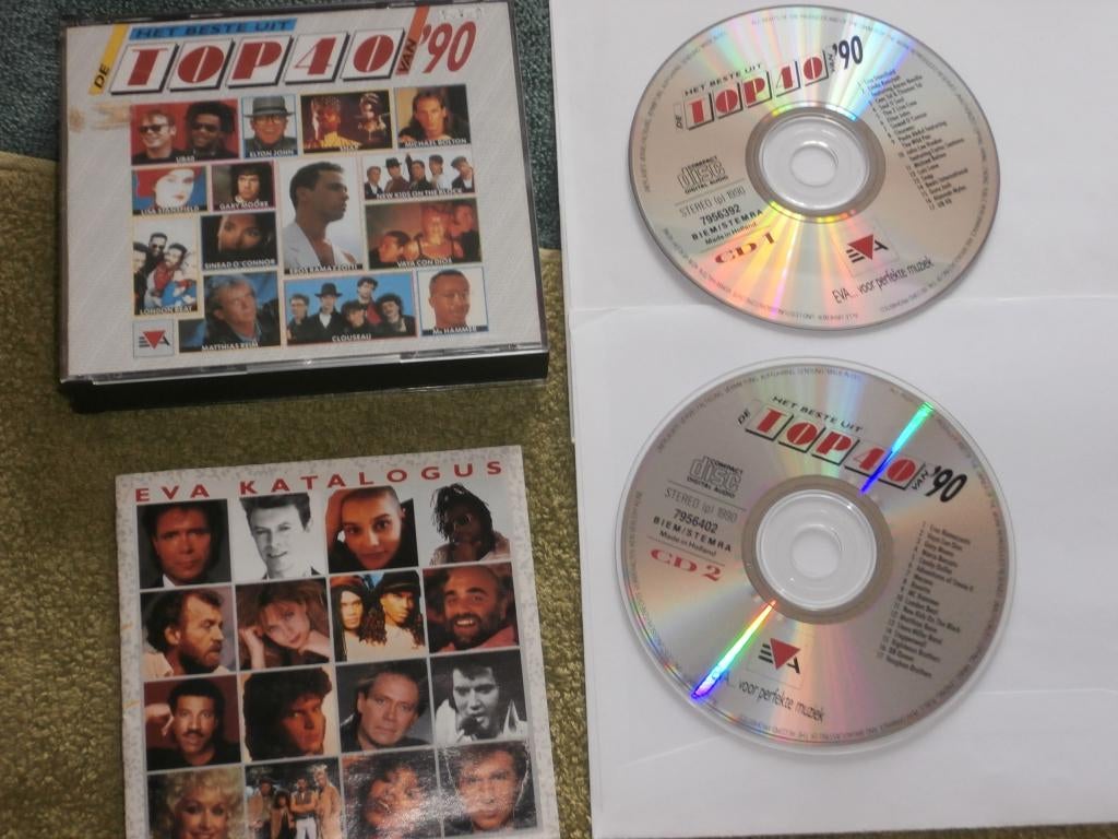 2-CD - Het Beste Uit De Top 40 Van '90 - Various Artists., Ophalen of Verzenden, Zo goed als nieuw, Pop