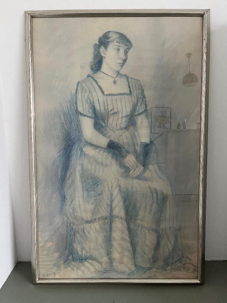 Jan Stekelenburg Tekening Beeldende Kunst Defesche Lataster, Ophalen of Verzenden