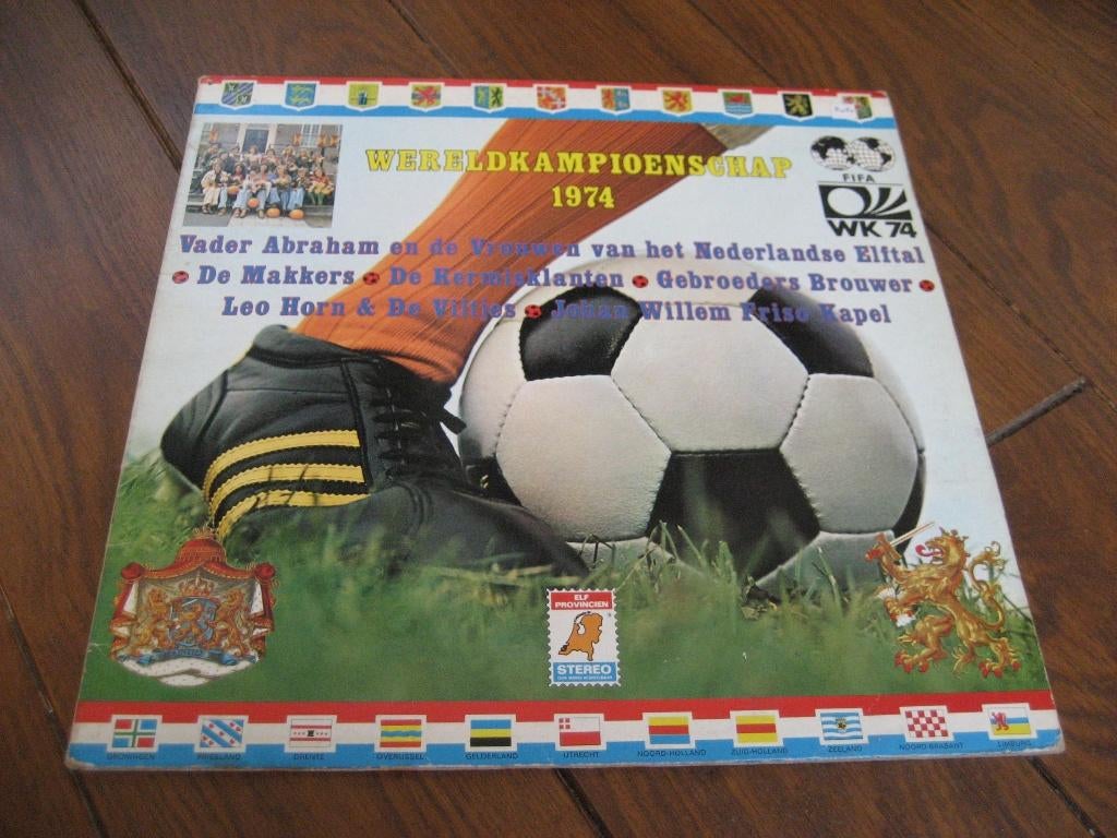 Voetbal lp wk 1974, Ophalen of Verzenden, Gebruikt, 12 inch, Pop