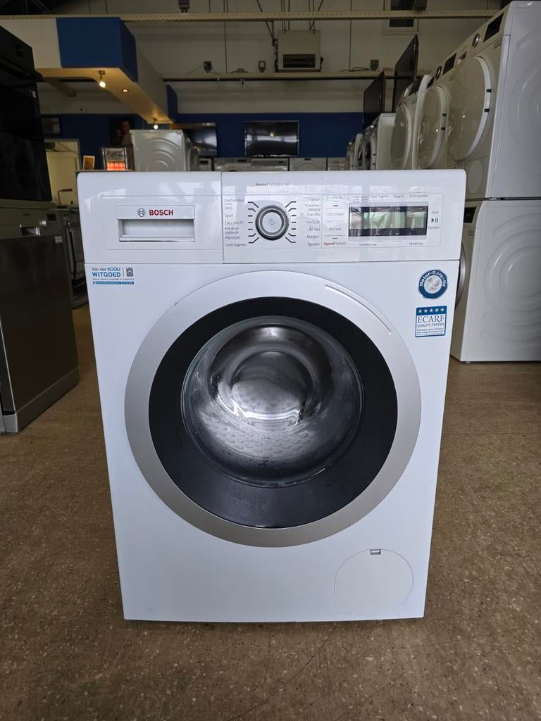 Bosch Home Professional wasmachine | 8 kilo | Gratis thuis ✅, Jirnsum, 1200 tot 1600 toeren, 8 tot 10 kg, Zo goed als nieuw