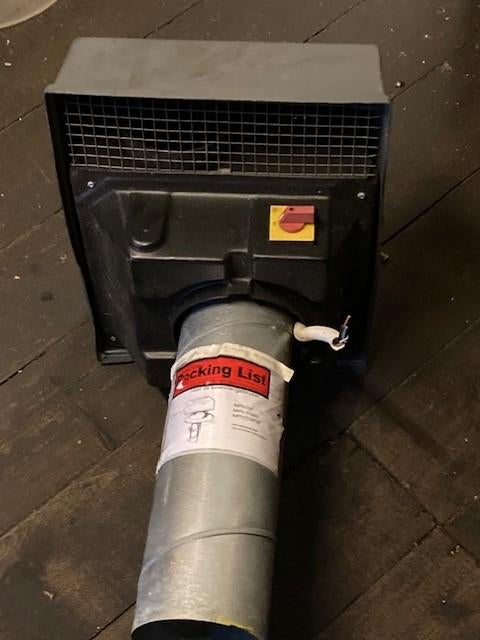 Dak doorvoer ( electrisch), Ophalen, Gebruikt, Ventilator en Afzuiger