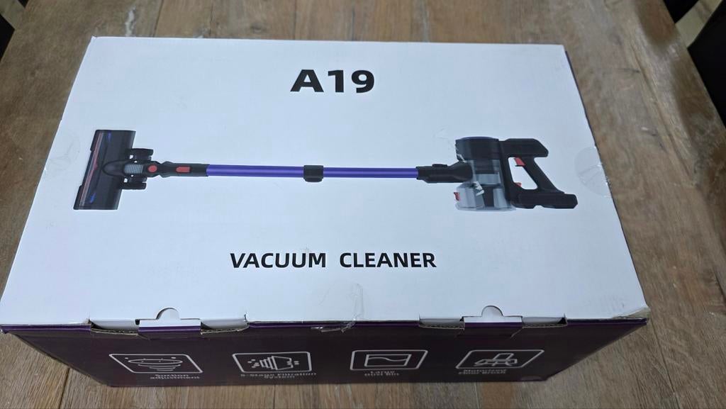A19 Stofzuiger - Nieuw in doos, Stofzuiger, Nieuw, Ophalen of Verzenden, Minder dan 1200 watt