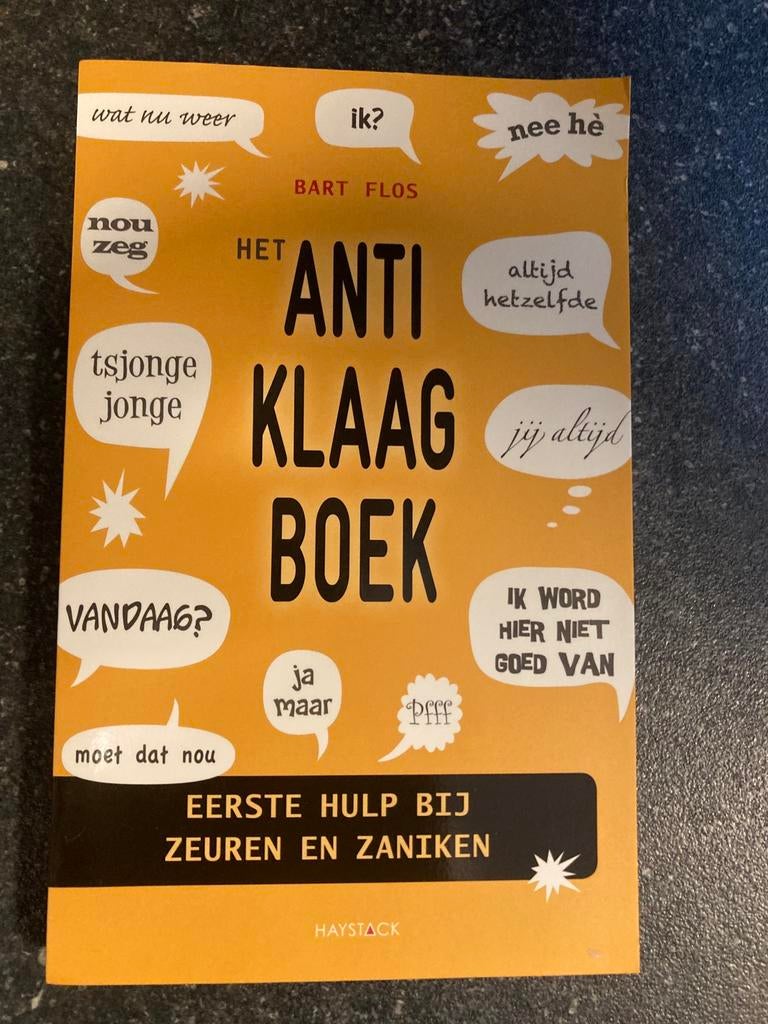 Anti-Klaagboek - Bart Flos, Ophalen of Verzenden, Nieuw