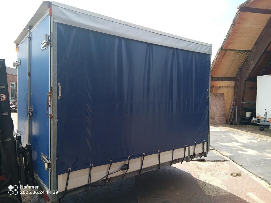 Opzetbakje met huif voor BE trekker, Particulier, Te koop