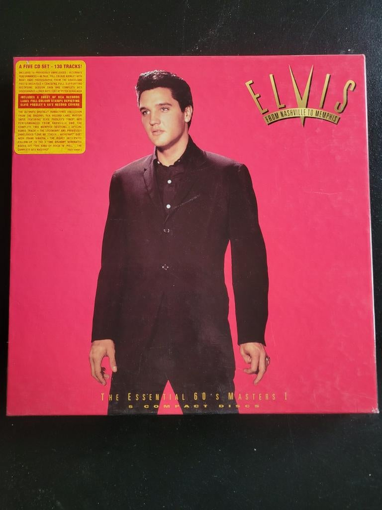 Elvis Presley - From Nashville To Memphis - 5 CD Box, Ophalen of Verzenden, Gebruikt, Boxset