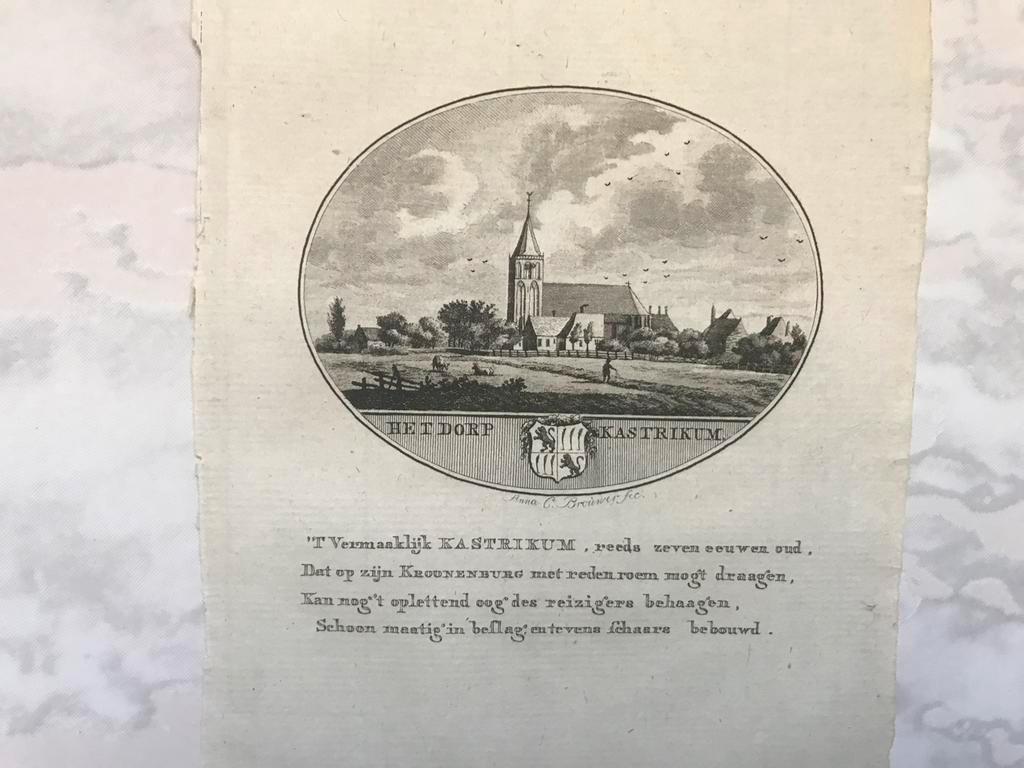 Kastrikum 1793, Cillaarshoek 1793, Kronenburg, 1740, Spilman, Antiek en Kunst, Ophalen of Verzenden