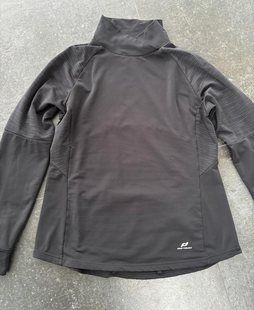 Pro Touch ski pully maat 42 zwart, Kleding | Dames, Sportkleding, Zo goed als nieuw, Overige typen, Maat 42/44 (L), Zwart, Verzenden