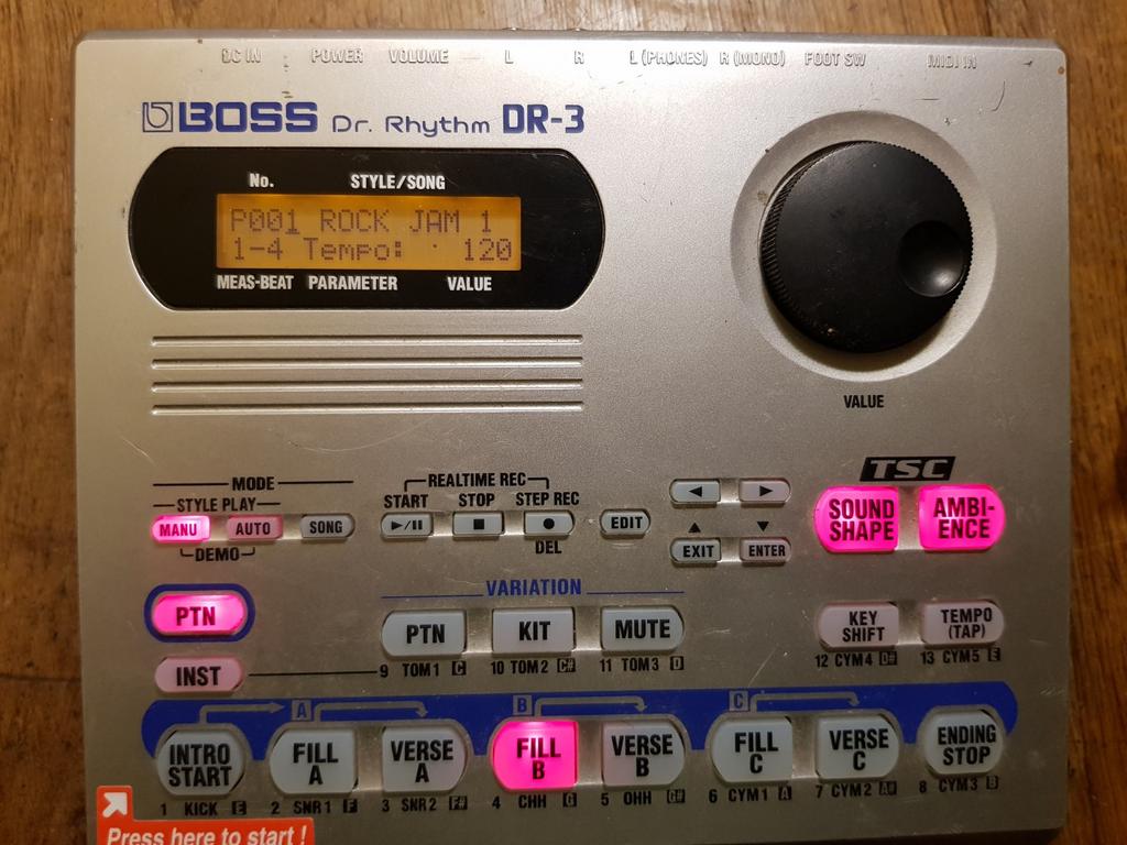 Boss dr. Rhytm DR-3, Ophalen, Gebruikt, Boss