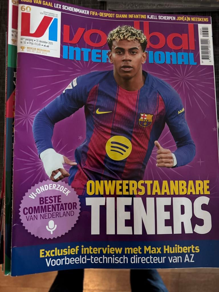 Voetbal International jaargang 2025, Ophalen, Gelezen, Sport en Vrije tijd