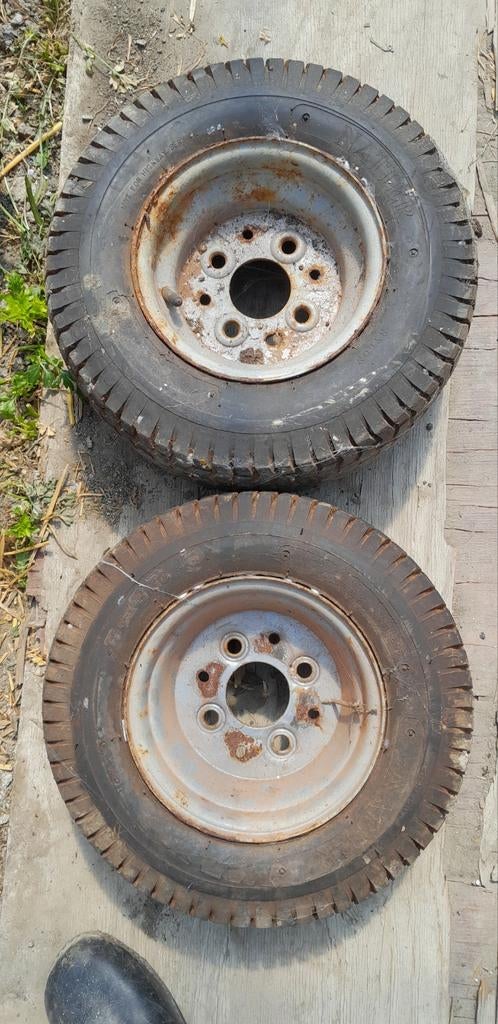 Gazonbanden voor Honda tuinfrees, Ophalen