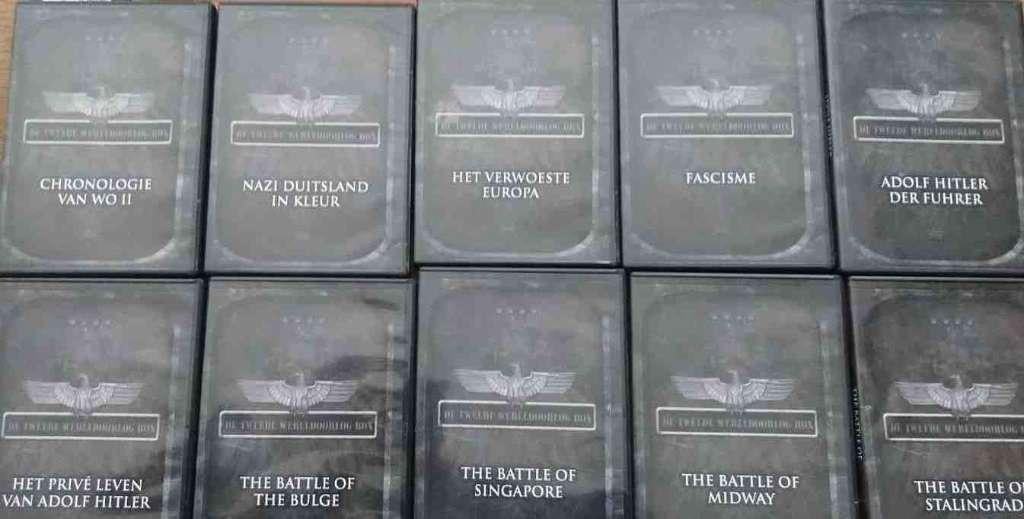 De tweede Wereldoorlog Box 20 DVD's WO II wereld oorlog, Cd's en Dvd's, Vanaf 16 jaar, Ophalen of Verzenden, Zo goed als nieuw