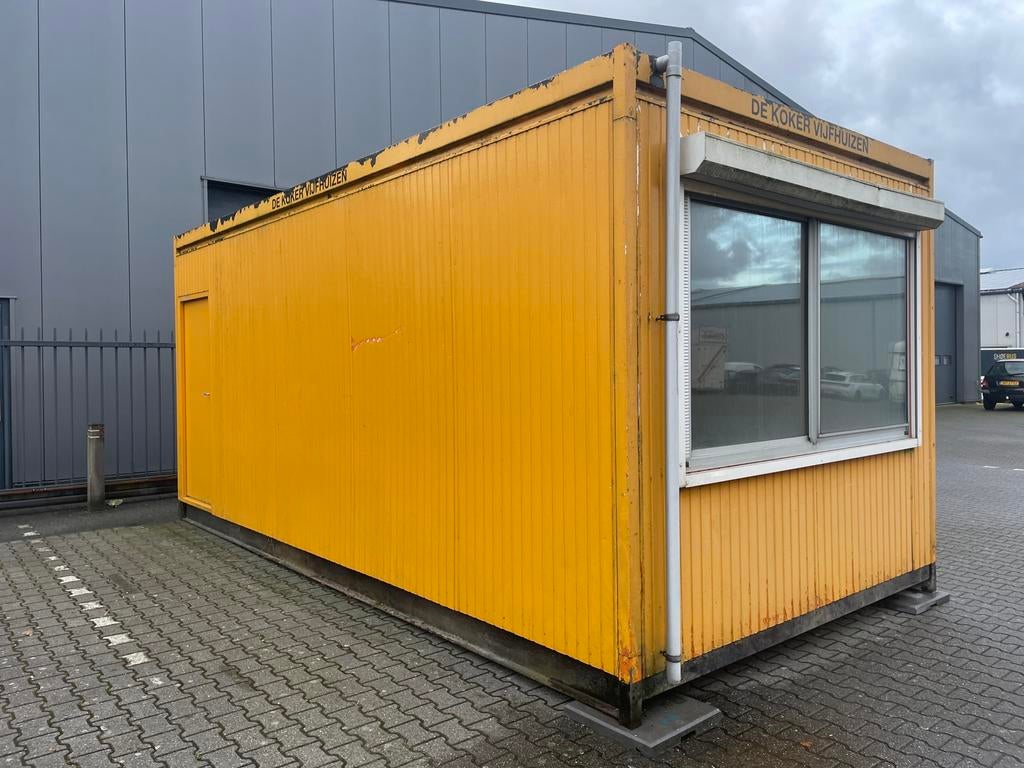 Nette kantoorunit 6x3 meter, Ophalen of Verzenden