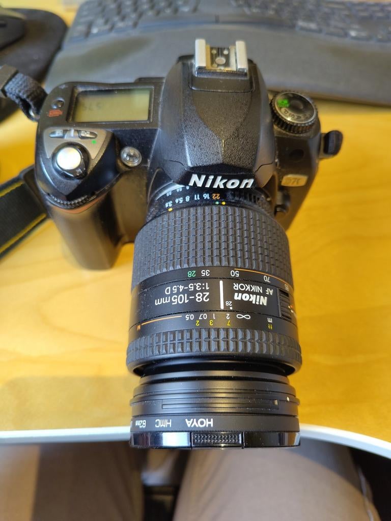 Nikon D70 met 28-105mm lens - Gebruiksklaar!, Audio, Tv en Foto, Fotocamera's Digitaal, Gebruikt, Spiegelreflex, Ophalen of Verzenden