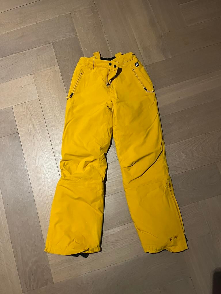 Skibroek Protest geel maat 152, Ophalen, Zo goed als nieuw, Overige maten, Broek