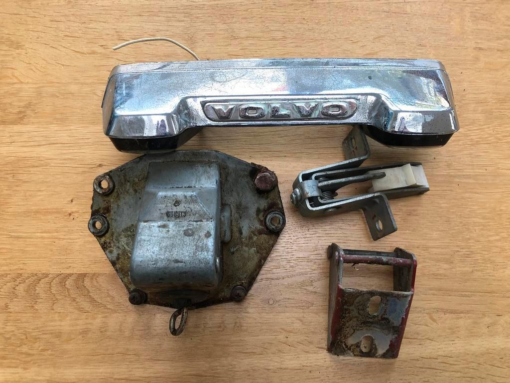 Kofferbak slot embleem set (4 delen) VOLVO AMAZON, Auto-onderdelen, Overige Auto-onderdelen, Volvo, Ophalen of Verzenden