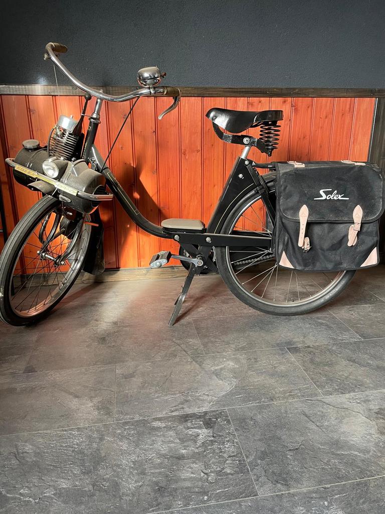 Tekoop Solex koffertje blauw kenteken, Ophalen, Zo goed als nieuw