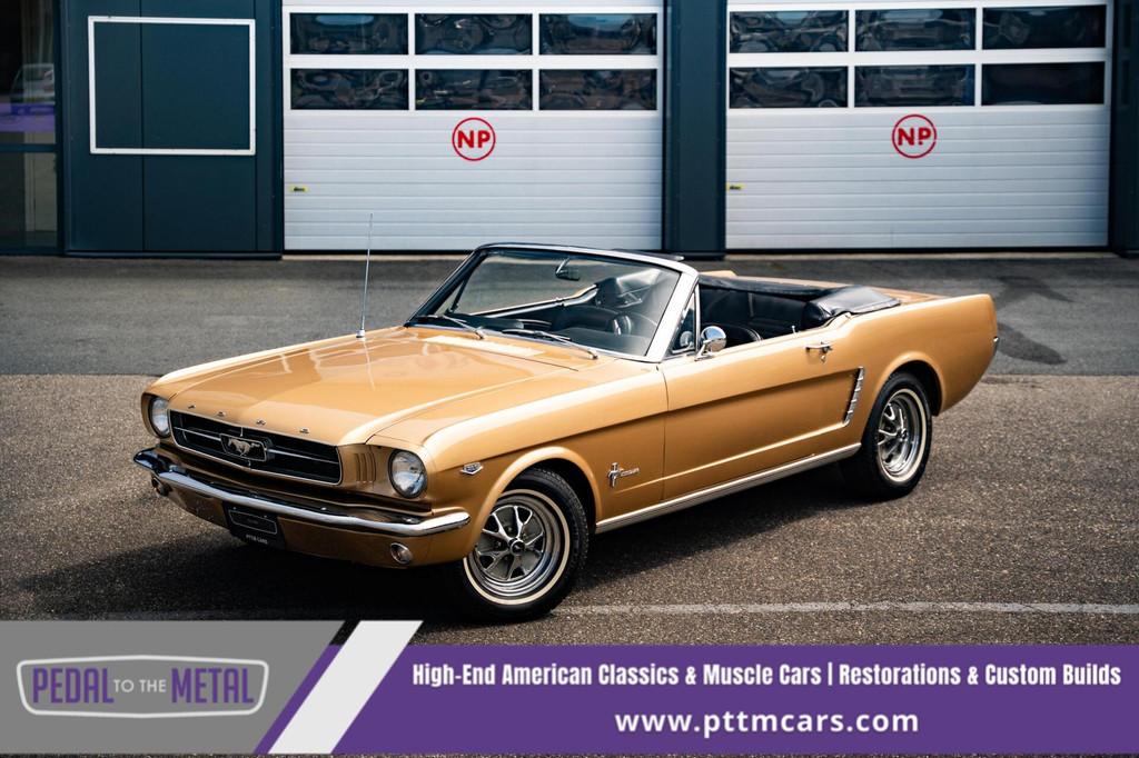 1965 Ford Mustang Convertible K-Code, Achterwielaandrijving, Gebruikt, Overige kleuren, Cabriolet