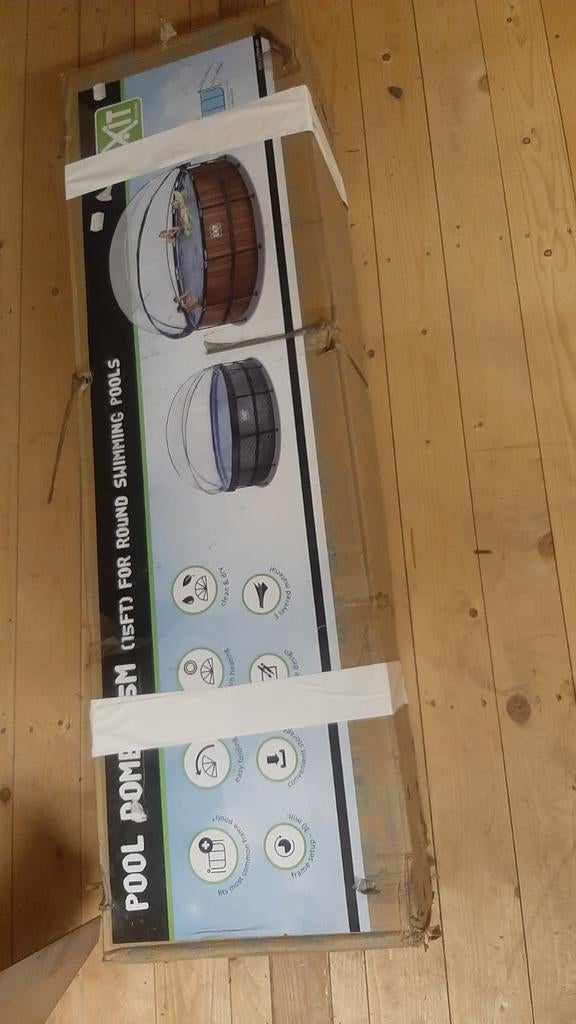 Exit dome Zwembad koepel dome, Ophalen, Nieuw, Rond