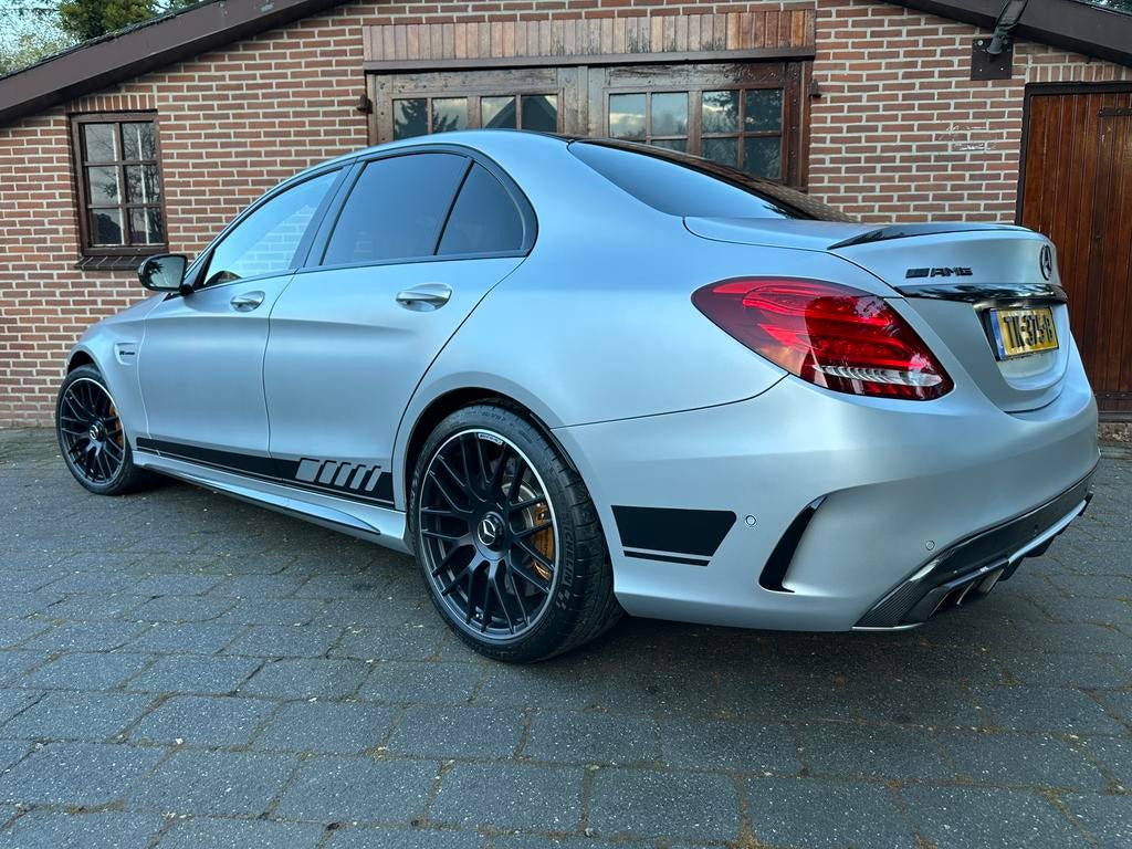 Mercedes-Benz C63 AMG S - Keram - Kuip - Akra - Burm - HUD -, Automaat, Achterwielaandrijving, 510 pk, Leder
