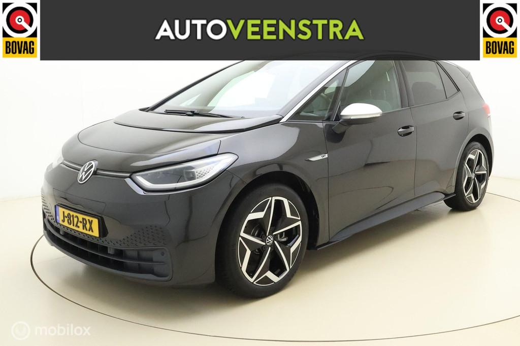 Volkswagen ID.3 First 58 kWh|STOELVERW|ADAPTIVE|TREKH|CAMERA, Automaat, Gebruikt, 95 pk, Met garantie (alle)
