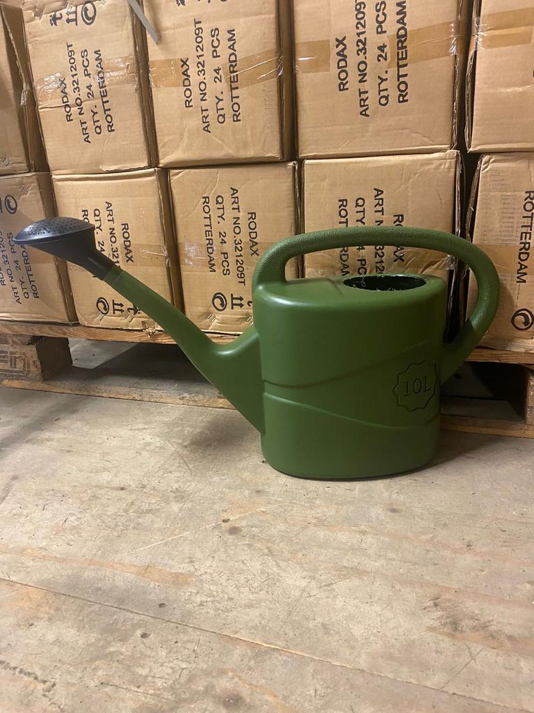 Nieuwe groene gieter 10L, Ophalen of Verzenden, Nieuw, Kunststof