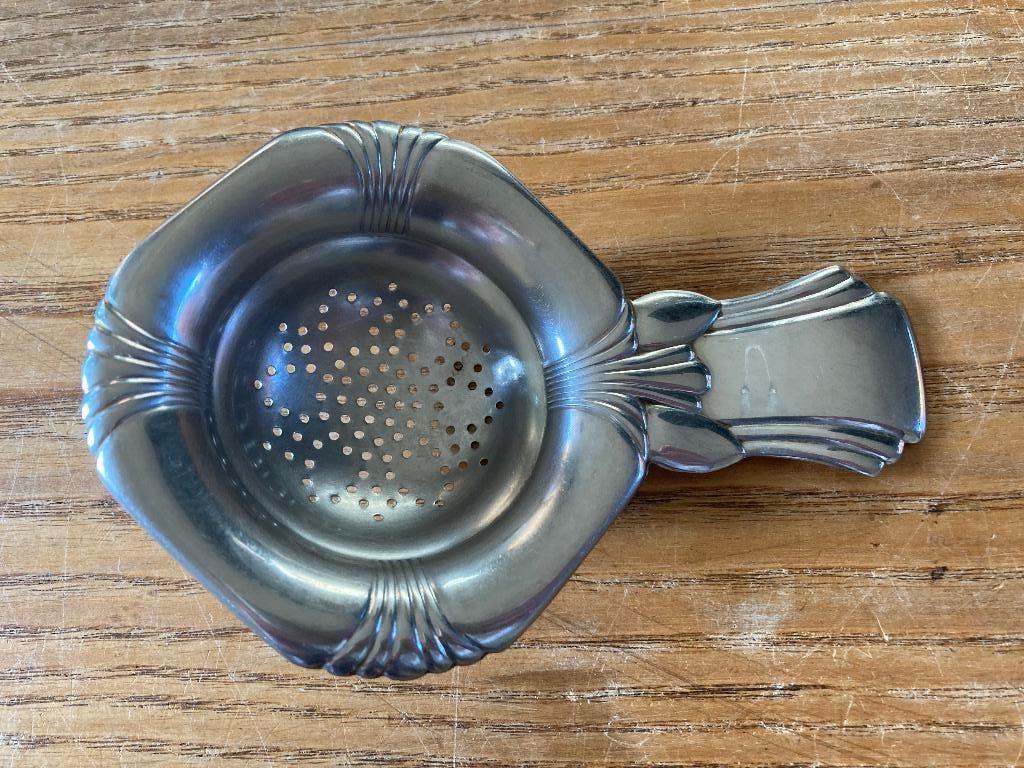 Vintage Gero Zilmeta theezeefje (model 5153) jaren '50, Antiek en Kunst, Antiek | Bestek, Ophalen of Verzenden