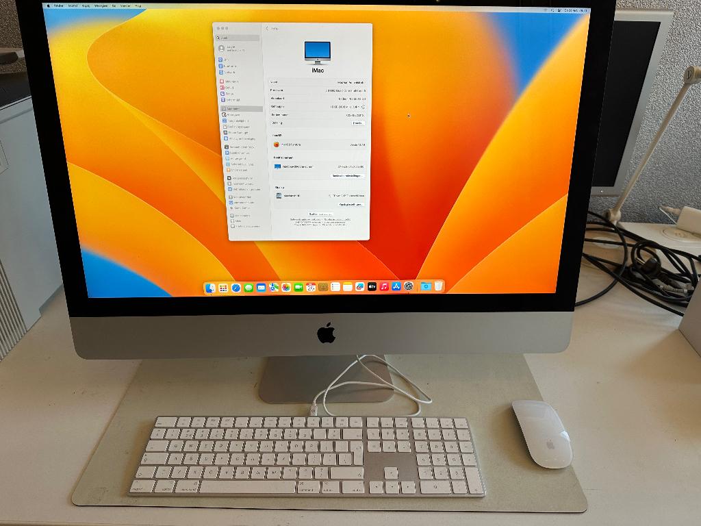 Apple iMac 27" 2017 model, Gebruikt, HDD en SSD, 32 GB, IMac