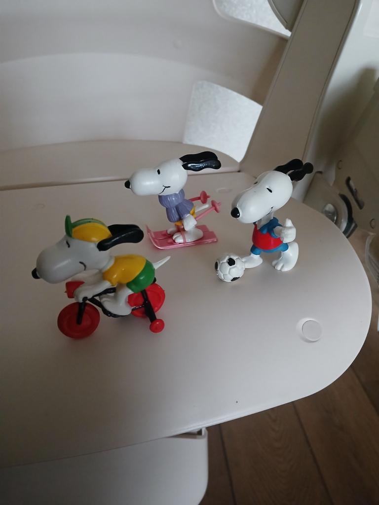 Snoopy poppetjes United Feature 3 verschillende, Ophalen of Verzenden, Zo goed als nieuw, Overige typen