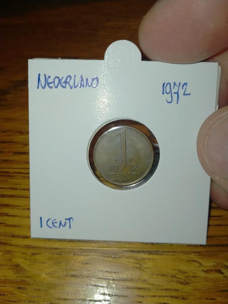 NL 1 Cent 1972, Verzenden, Koningin Juliana, 1 cent, Losse munt