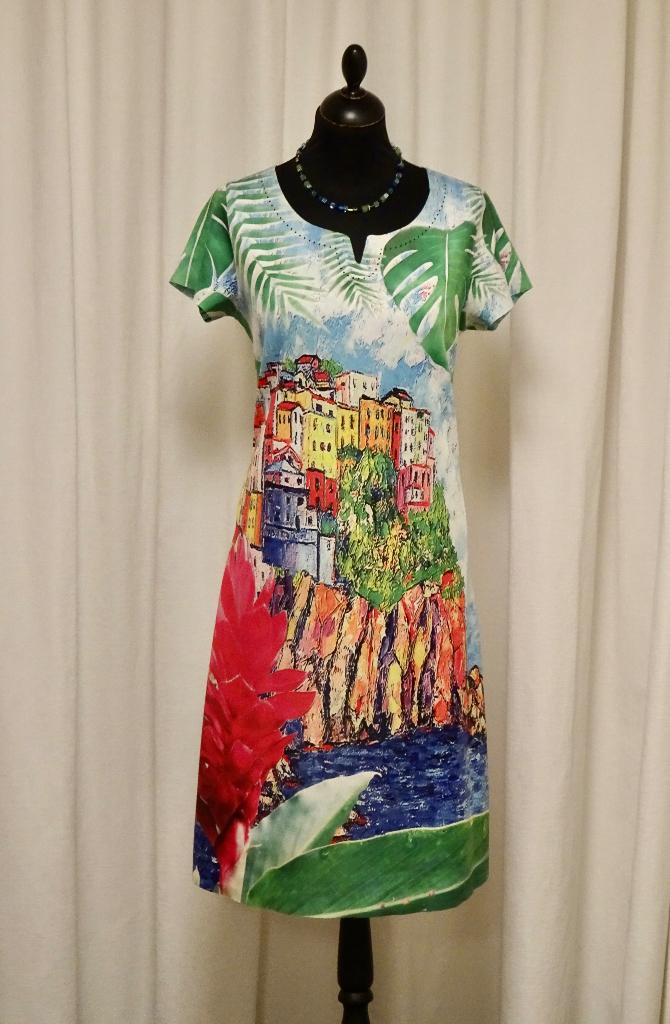 Lizzy & Coco jurk maat 42, Overige kleuren, Maat 42/44 (L), Ophalen of Verzenden, Knielengte