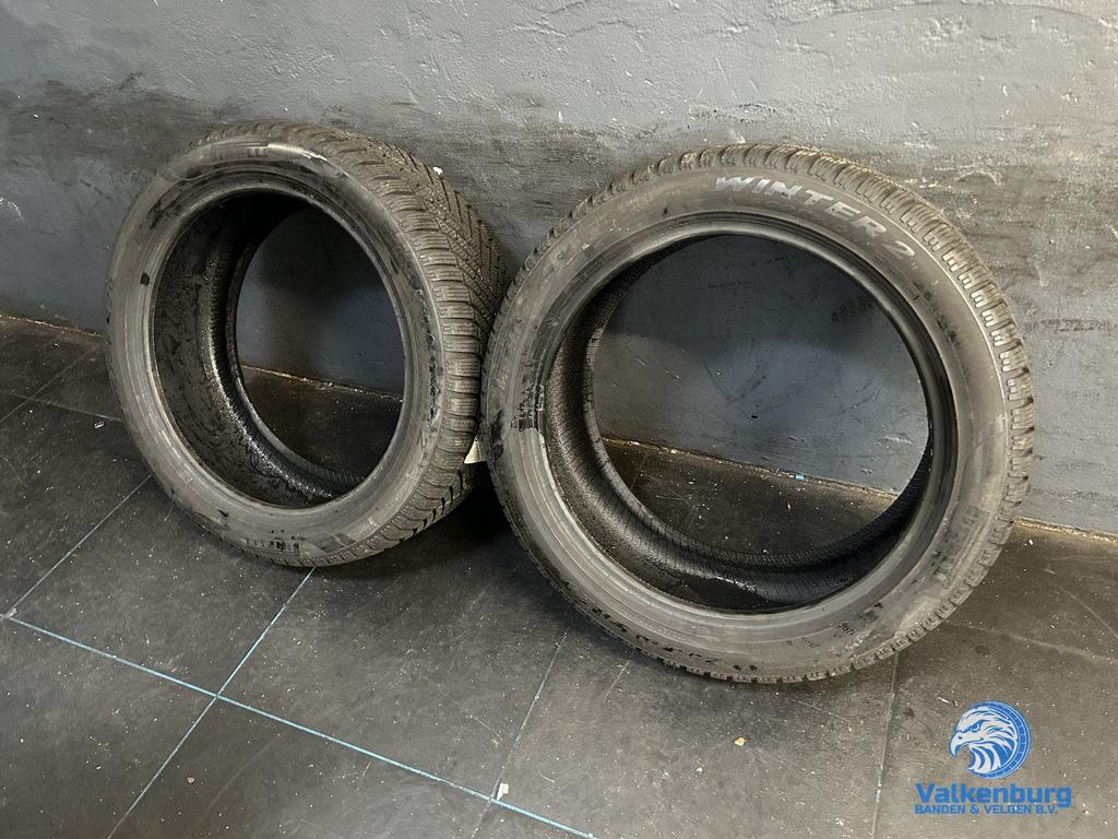 8mm! Winterbanden 255/45R20 Pirelli Scorpion Winter 2, Gebruikt, 255 mm, -, -