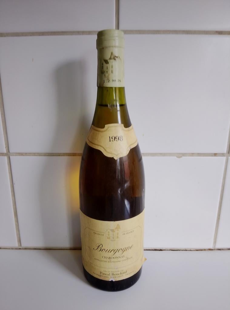Bourgogne Chardonnay 1998 Pascal Bouchard, Ophalen, Rode wijn
