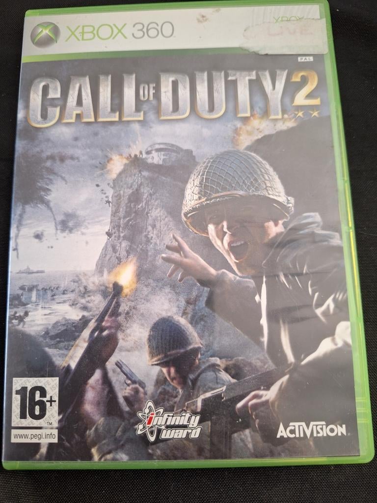 Call of Duty 2, Spelcomputers en Games, Games | Xbox 360, 1 speler, Ophalen of Verzenden, Shooter, Vanaf 18 jaar