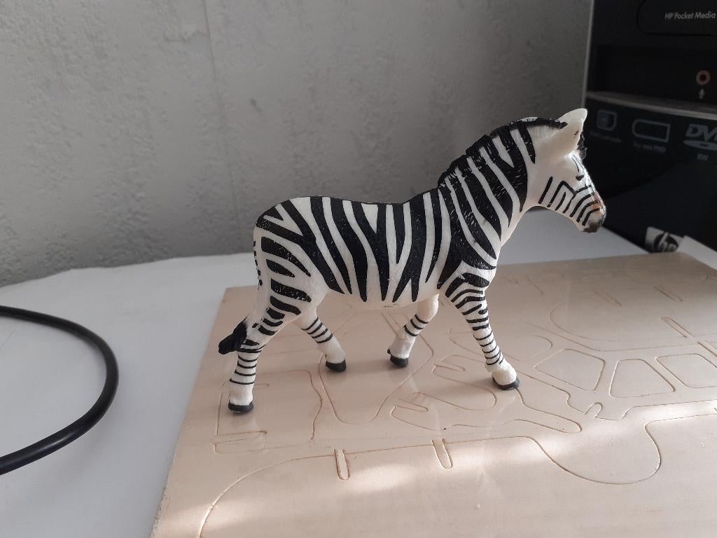 Schleich Zebra dierfiguur special, Ophalen of Verzenden, Zo goed als nieuw, Overige soorten, Beeldje of Figuurtje