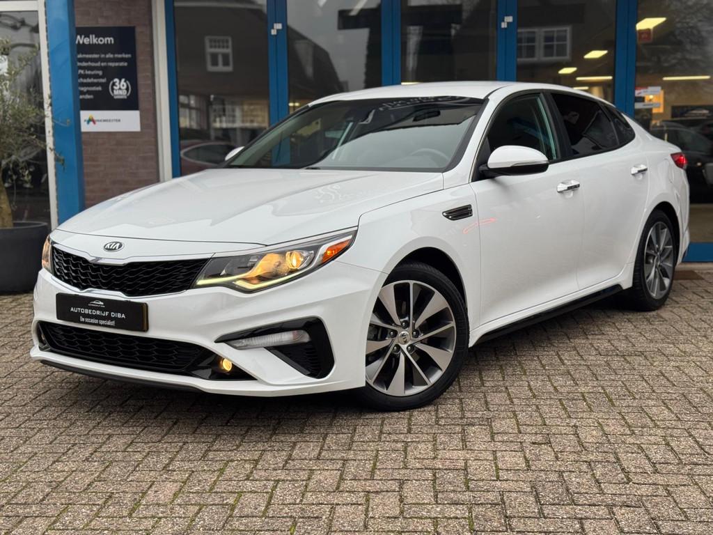 Kia OPTIMA S 2.4 AUT 2019 LEDER CLIMA LM APK NAP!, Gebruikt, 4 cilinders, 2359 cc, Optima