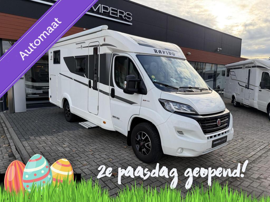 Rapido C55 9T-Automaat Enkele Bedden Lithium Omvormer Trekha, Caravans en Kamperen, Campers, Airbags, Bedrijf, Diesel, Rapido