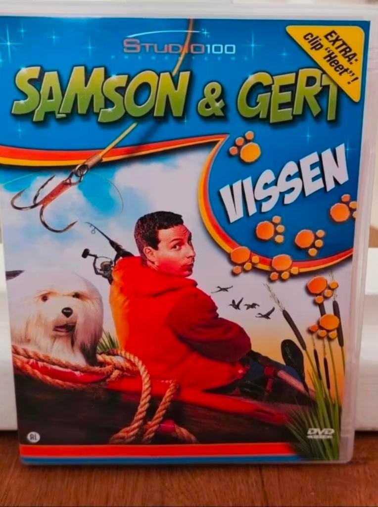 Samson & Gert -Vissen- krasvrij- ook verzenden, Cd's en Dvd's, Dvd's | Kinderen en Jeugd, Ophalen, Alle leeftijden, Overige genres