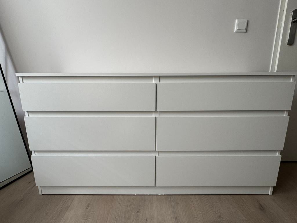 IKEA Malm ladekast 140x70cm, Ophalen, Gebruikt, 100 tot 150 cm, 5 laden of meer
