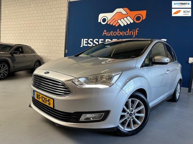 Ford C-Max 1.0 Titanium/ bj.2016 / navigatie/ trekhaak / spo, Voorwielaandrijving, Gebruikt, Euro 6, Handgeschakeld