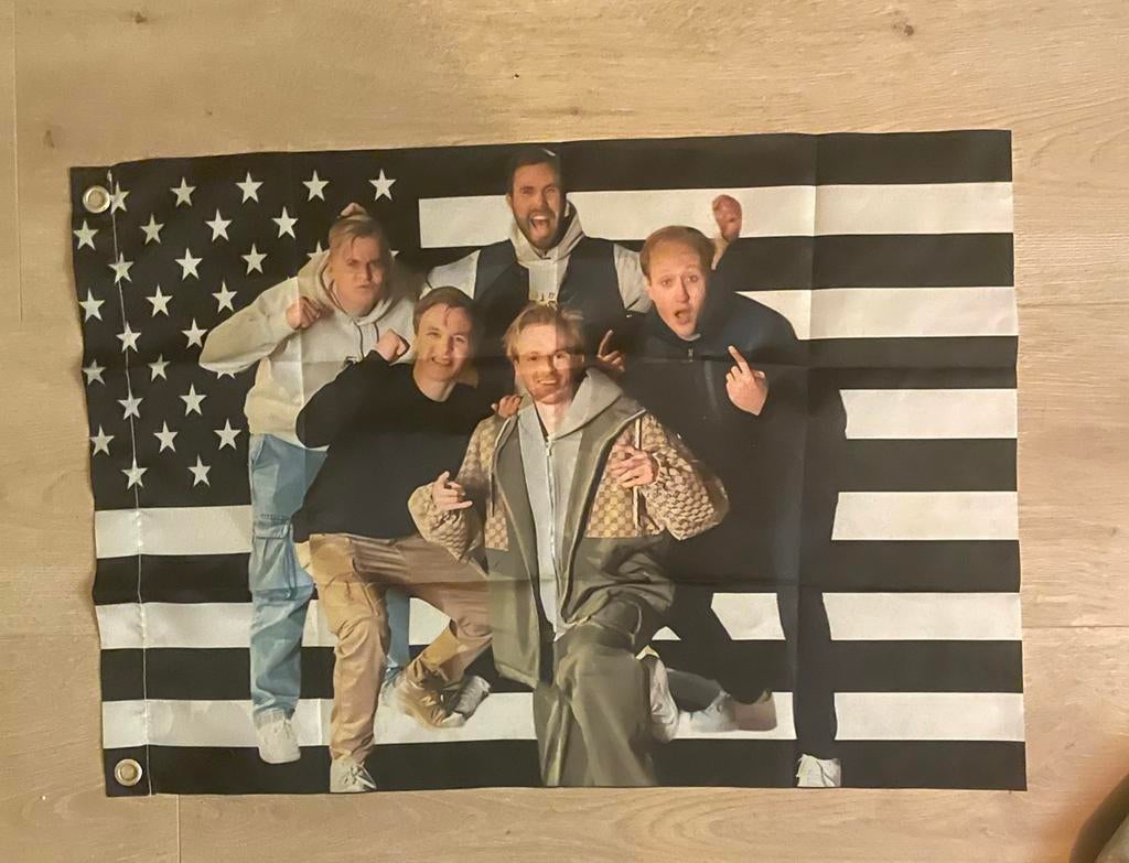 Bankzitters vlag, Ophalen of Verzenden, Nieuw