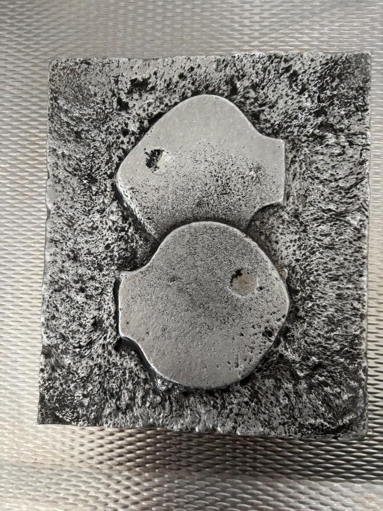 Wanddecoratie Willy Ceysens ( vissen), Ophalen