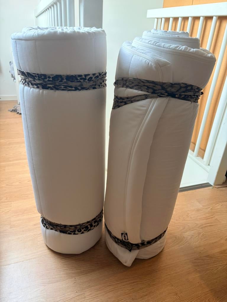 2 toppers zgan 80x200cm IKEA NÄSFJÄLLET, Ophalen of Verzenden, Zo goed als nieuw, Trommel